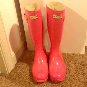 Pink Hunter Rainboots